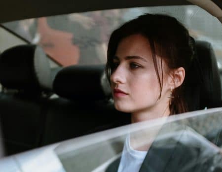 Une cliente Uber en panique