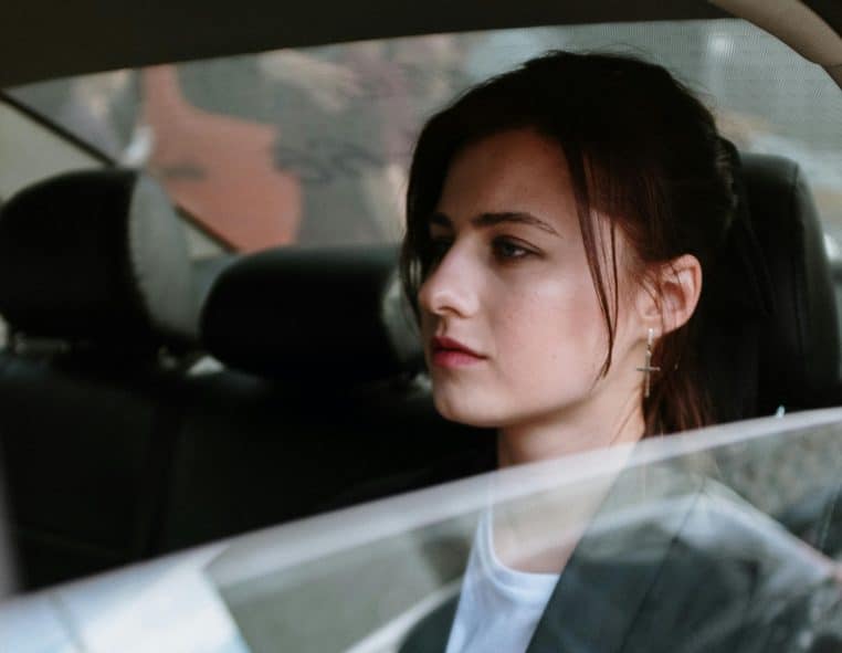 Une cliente Uber en panique