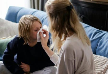 Progression du virus de la grippe