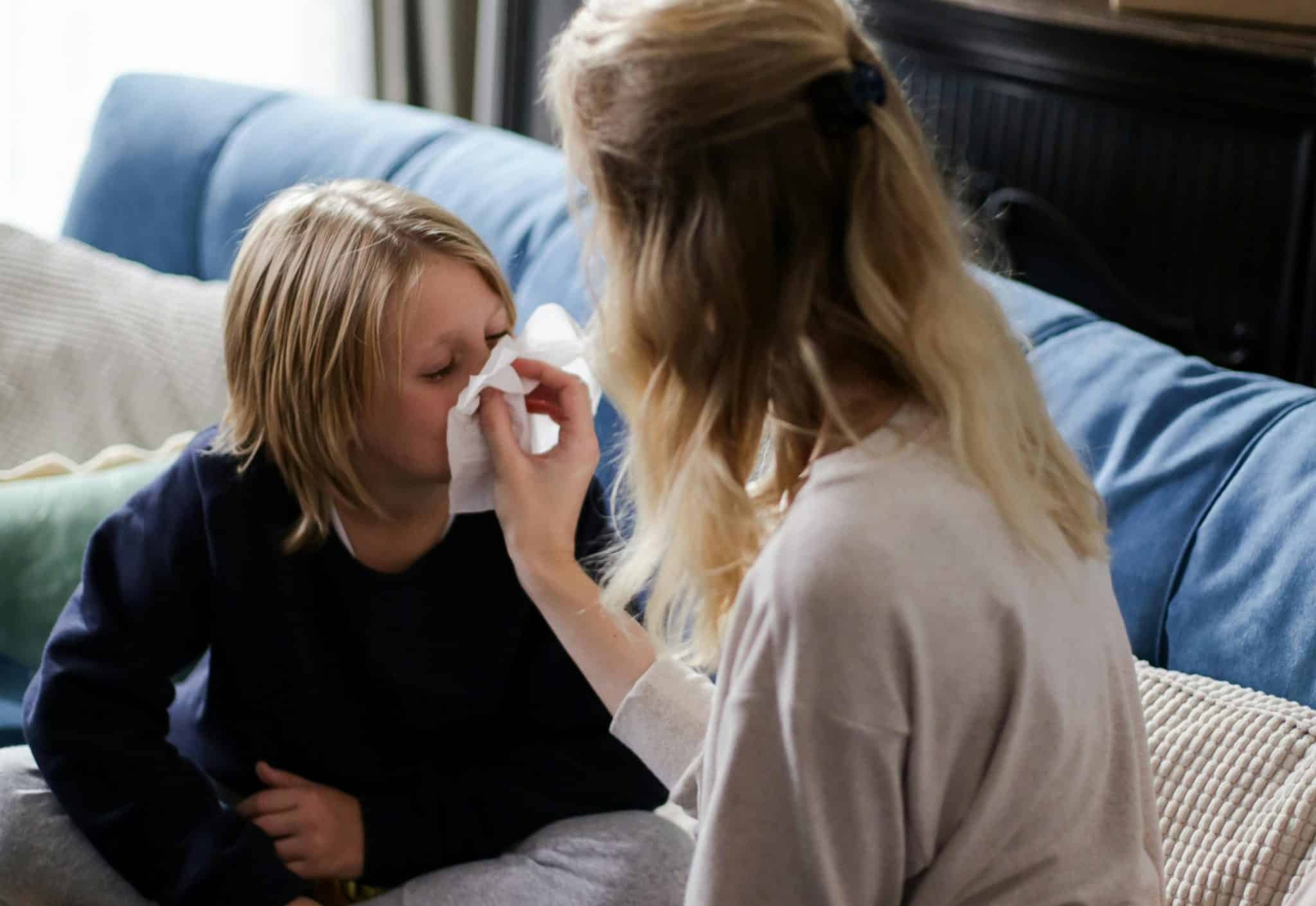 Progression du virus de la grippe