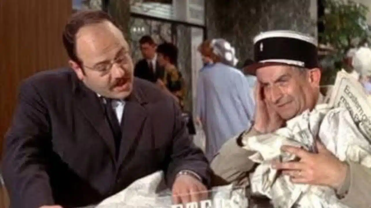 roger lumont et Louis de Funès @DR