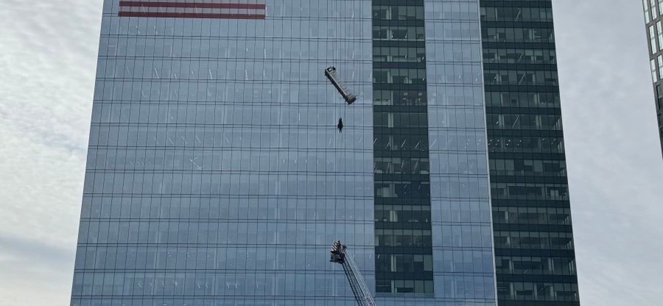 Sauvetage de laveurs de vitres