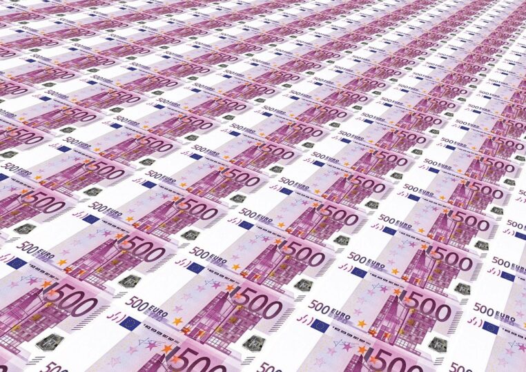glut of money, 500 euro, euro, stack, money, currency, euro sign, dollar bill, banknotes, paper money, finance, worth, pay, seem, lots, euro, money, money, money, money, money