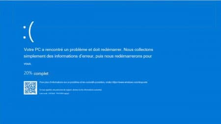 Arnaque Ecran Bleu