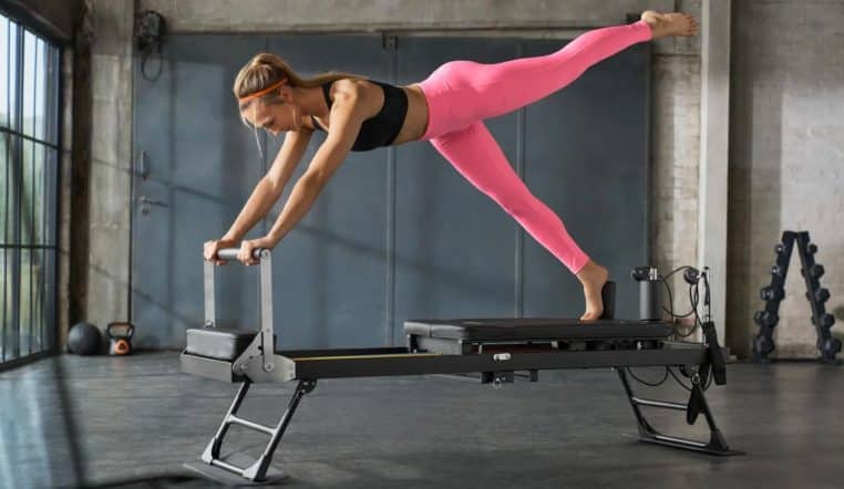 Reformer Pilates marque Crivit de chez Lidl