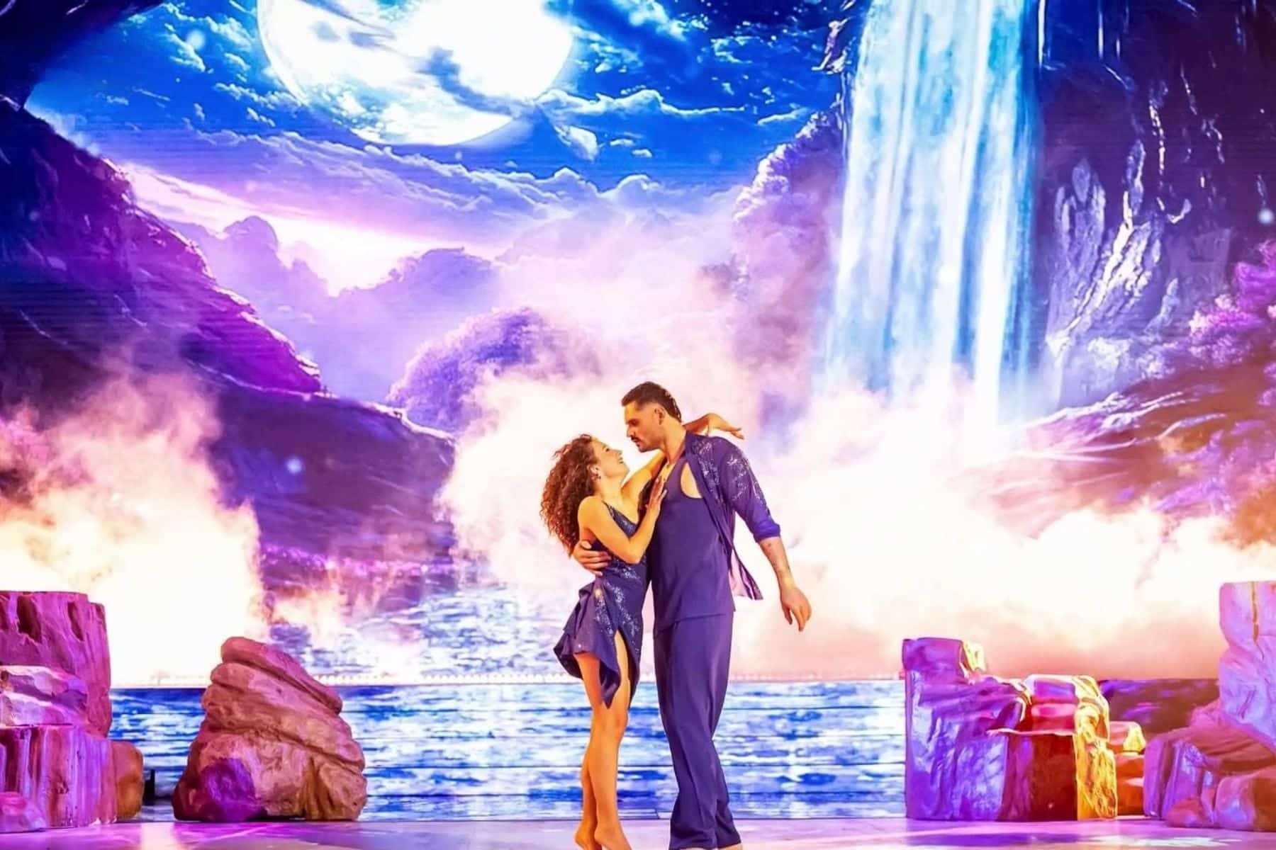 Florent Manaudou et Elsa Bois