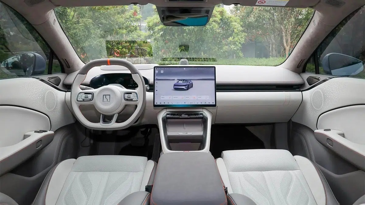 Voiture electrique interieur