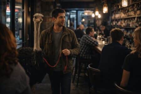 blague autruche bar