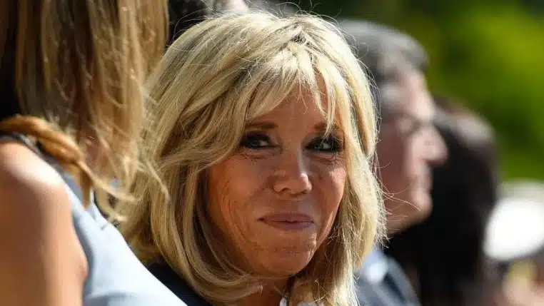 brigitte macron image @afp