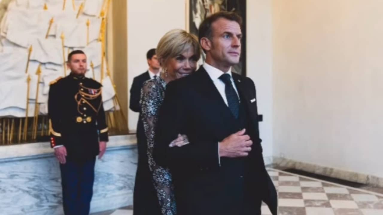 emmanuel et brigitte macron @Soazig de La Moissonnière