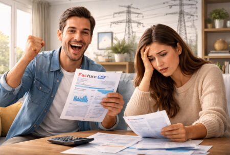 Deux consommateurs réagissent à leur facture d’électricité, gagnants et perdants du tarif réglementé EDF.