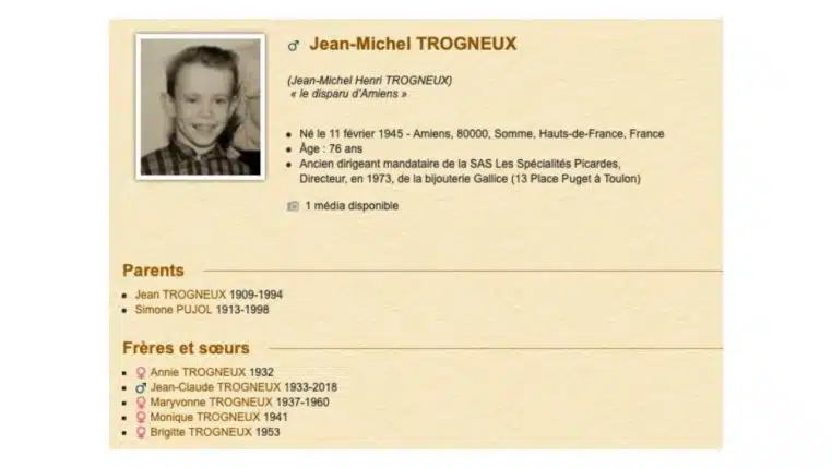 jean-michel trogneux genealogie @geneanet