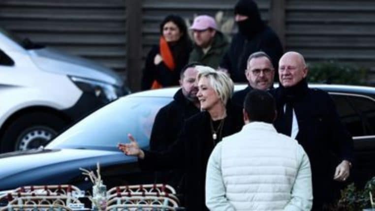 marine le pen obseques brigitte bardot @DR