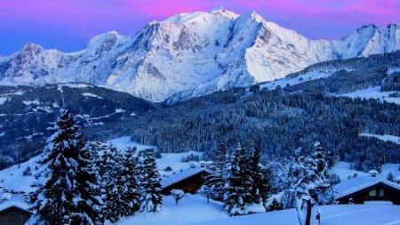 Combloux station ski a 4h de paris