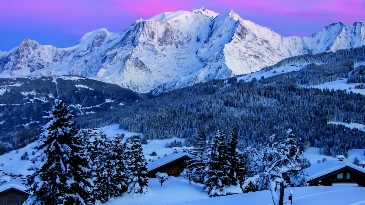 Combloux station ski a 4h de paris