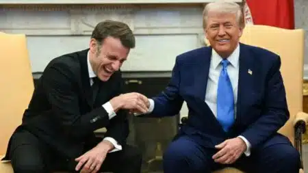 trump macron @DR