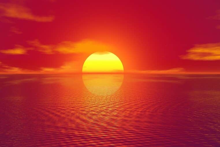 sunset, sea, horizon, sun, sky, ocean, reflection, mirroring, water reflection, dusk, twilight, orange sky, setting sun, nature, calm, tranquil, sunset, sunset, sunset, sun, sun, sun, sun, sun, sky