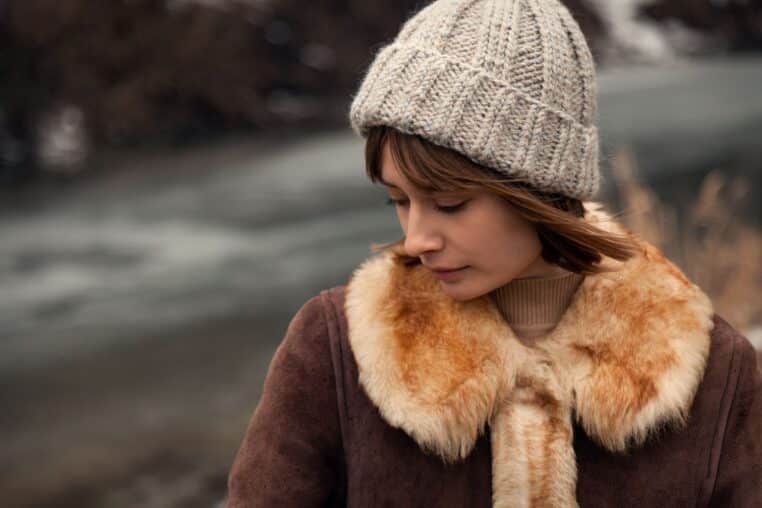 woman, fashion, winter, girl, person, model, cap, sad girl, sad, loneliness, emotions, sorrow, portrait