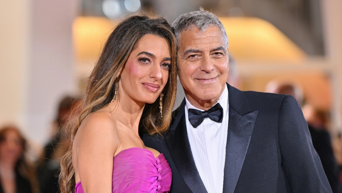 George Clooney Couple Famille