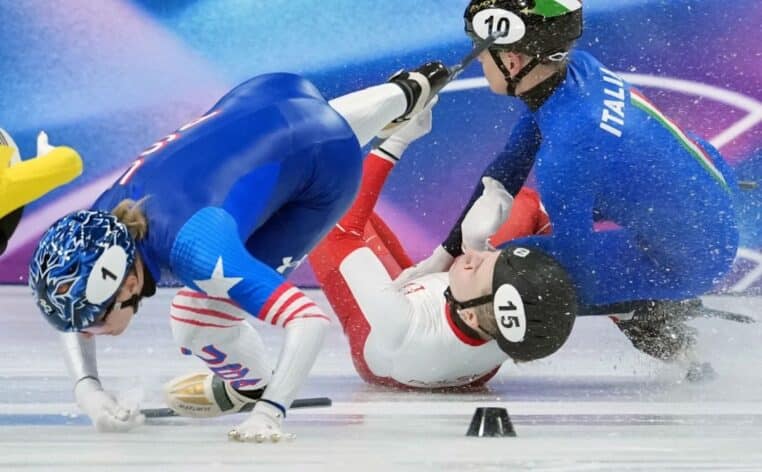 Kamila Sellier accident JO Jeux Olympiques patin actu