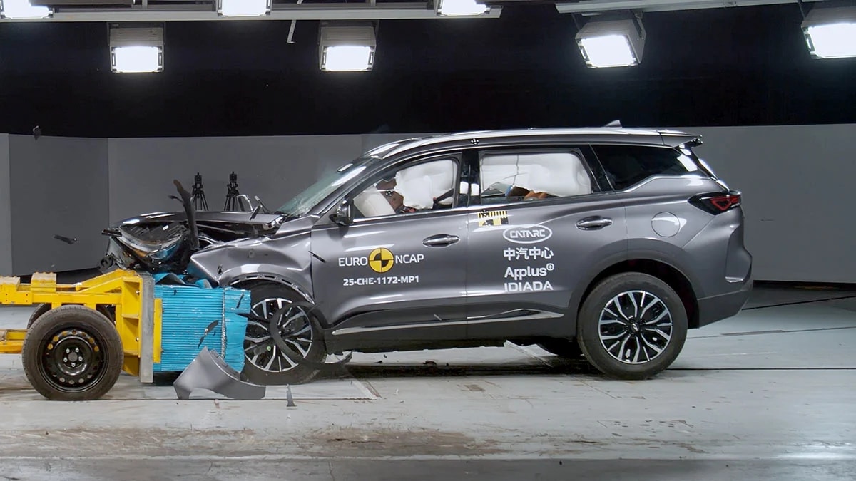 Voiture Electrique Test Crash