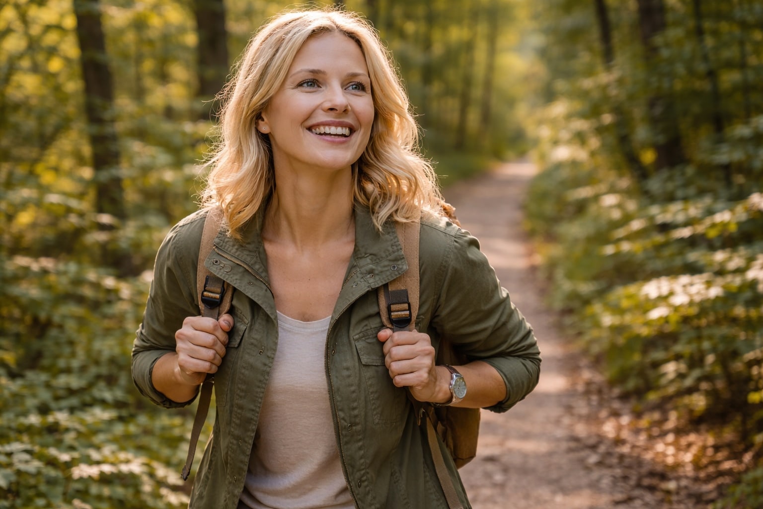 blague blonde randonnee