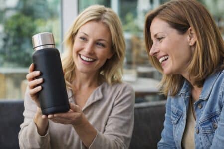 blague blonde thermos