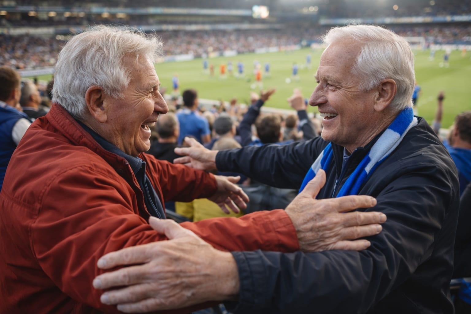 blague retrouvailles foot