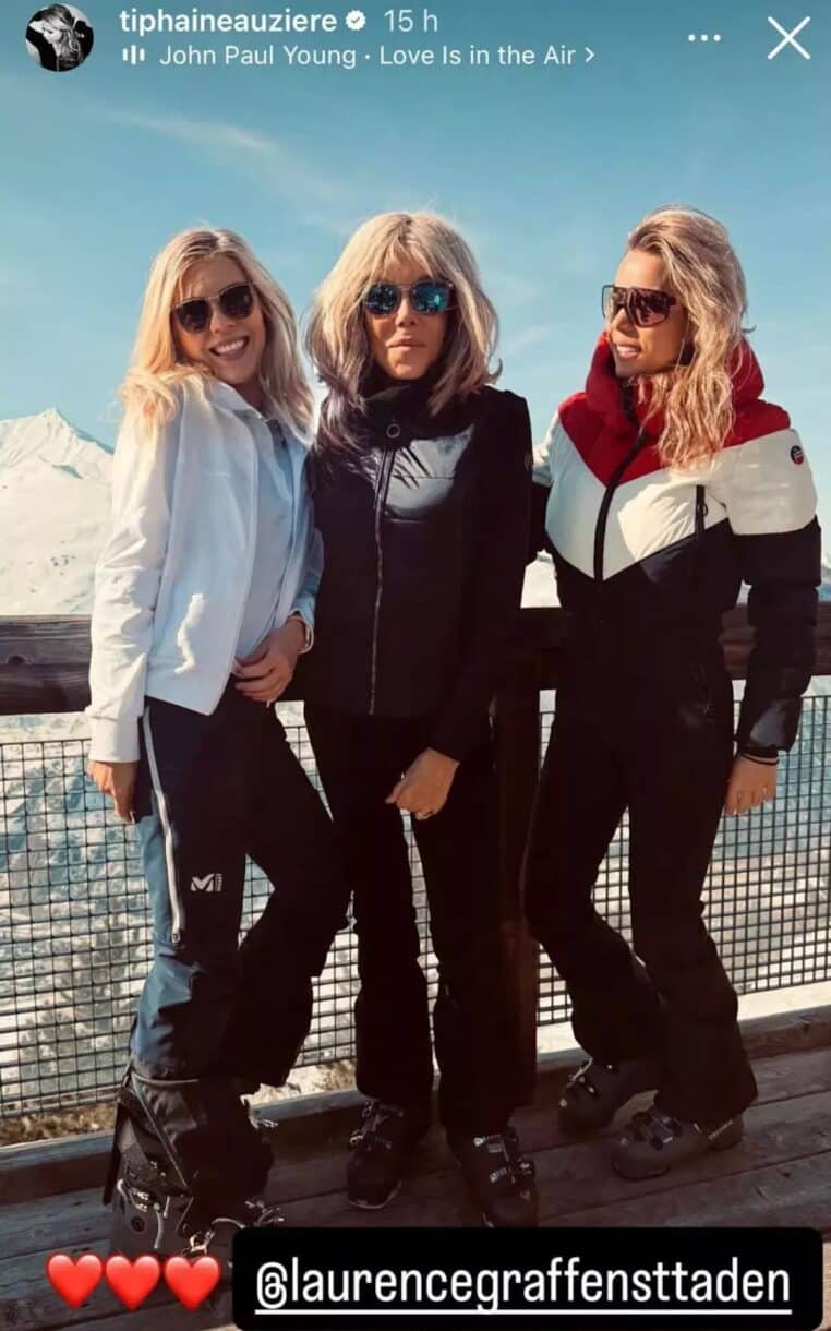 brigitte macron vacances avec ses filles