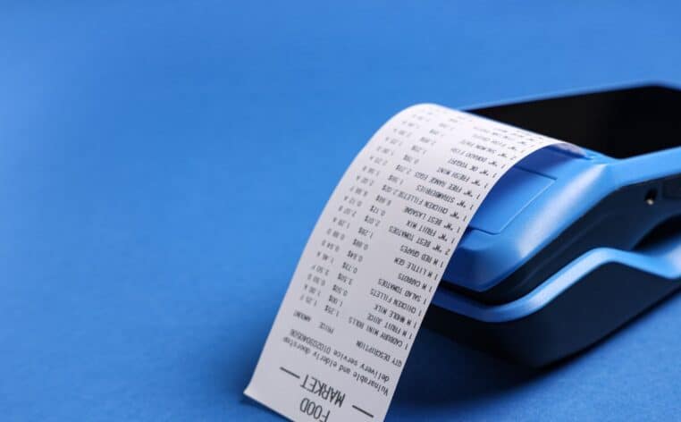 ticket de caisse