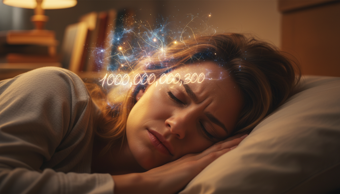 100 milliards : le chiffre dingue que ton cerveau fait chaque nuit pendant que tu dors