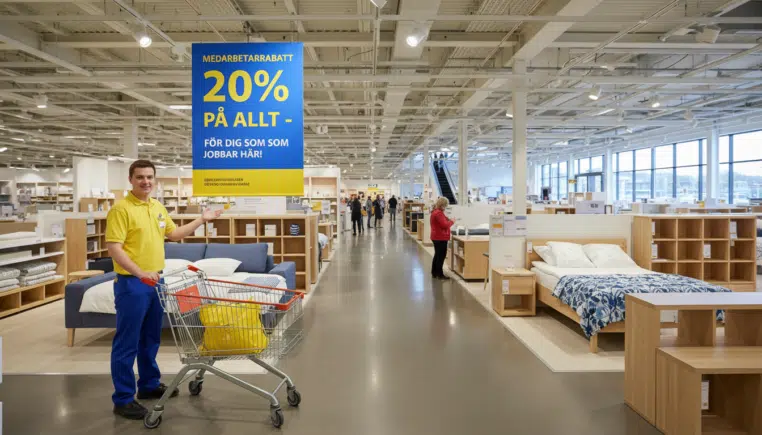 20 ans de loyauté chez IKEA : elle fait profiter sa sœur de sa réduction employé et se retrouve licenciée pour 151 euros