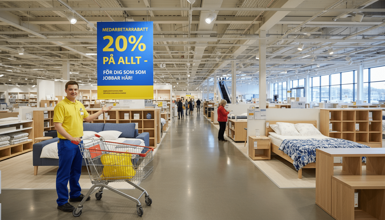 20 ans de loyauté chez IKEA : elle fait profiter sa sœur de sa réduction employé et se retrouve licenciée pour 151 euros