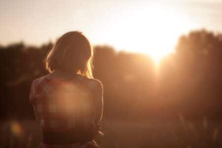 woman, person, sunset, dreams, alone, nature, lonely