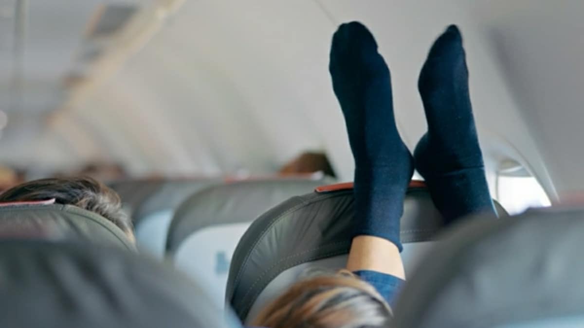 Avion Chaussettes noires