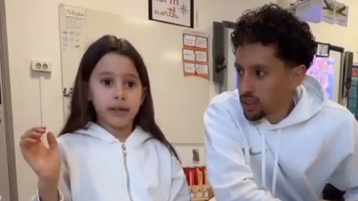 Marquinhos Fille Presentation