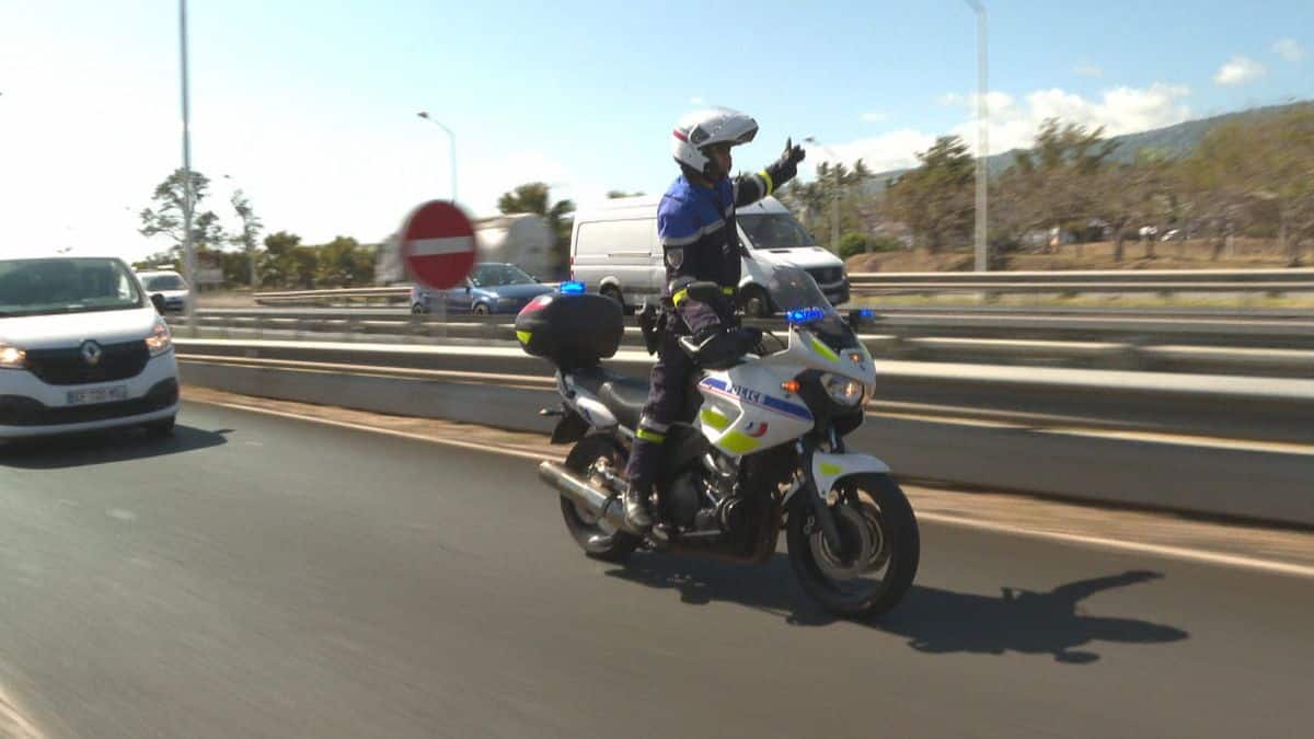 Police Motards Escorte
