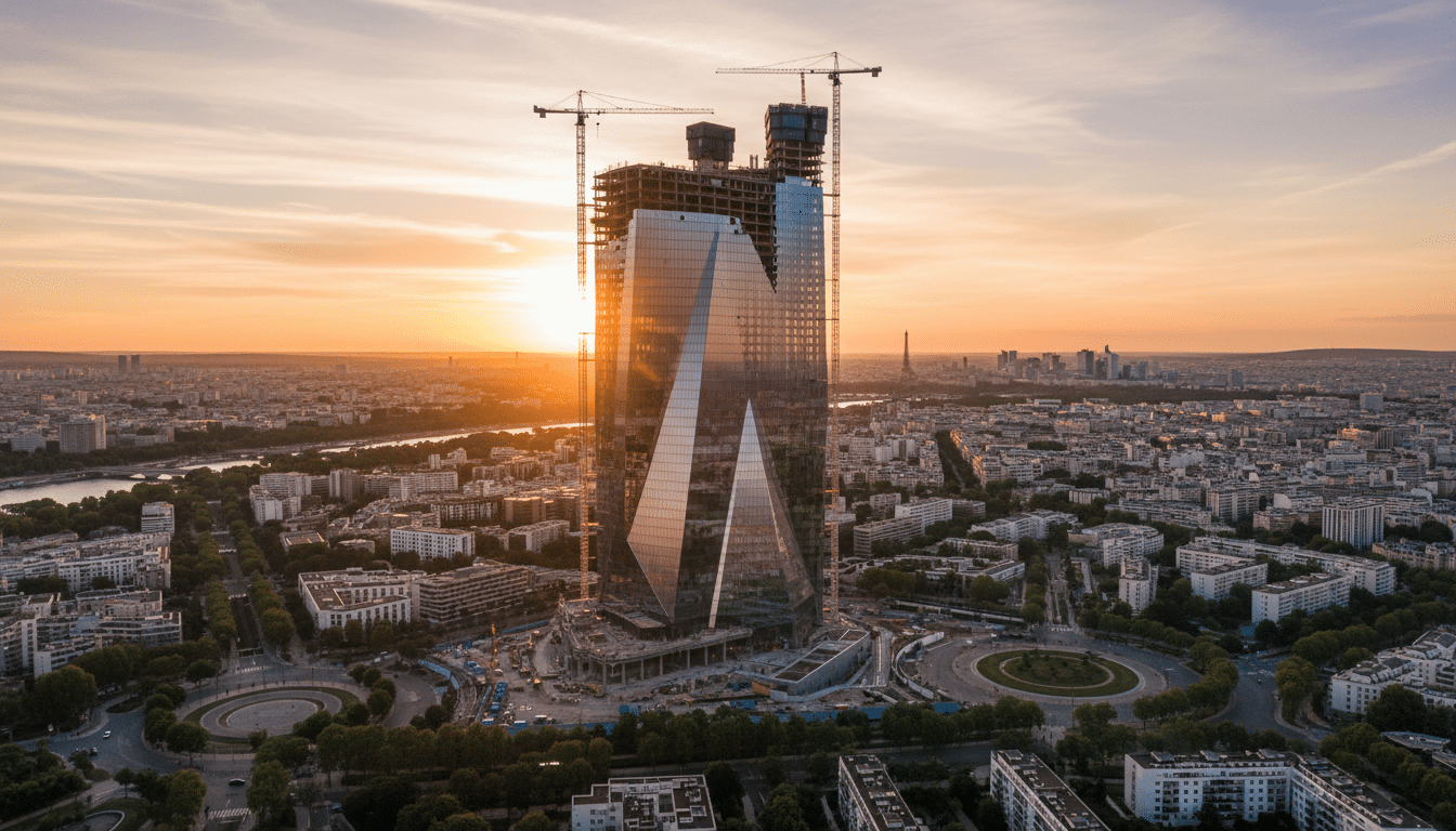 À Paris, ce bâtiment futuriste de 20 000 m² signé par un studio de légende va tout changer