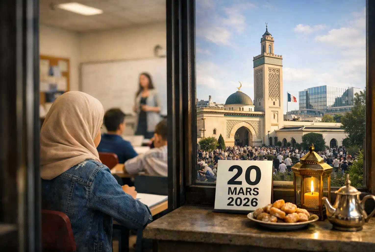 Fin du ramadan 2026 : Aïd-el-Fitr, école et absence en France