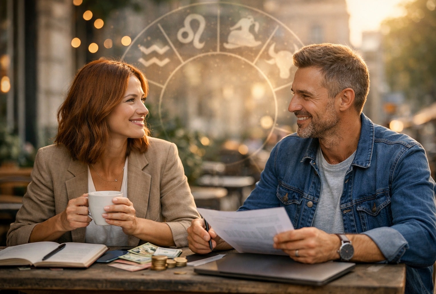 Astrologie : signes astrologiques et abondance inattendue en 2026 autour d’un échange humain sobre