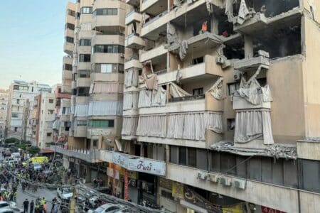beyrouth frappe immeuble - copie 2