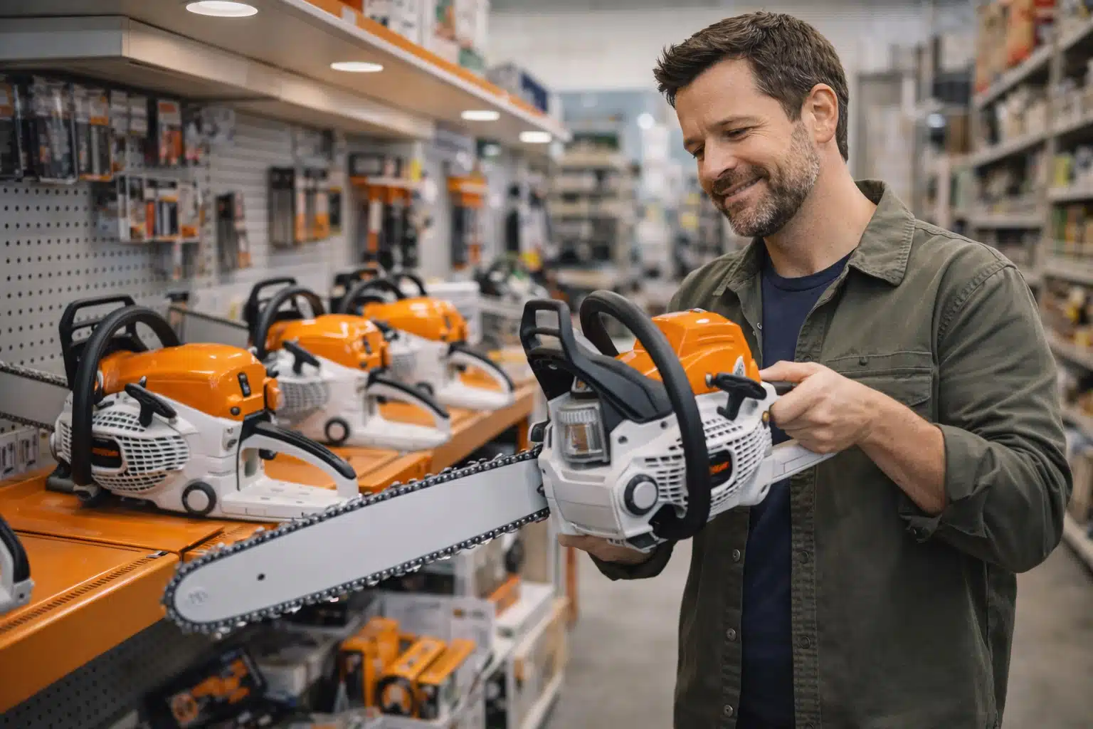 blague belge tronconneuse