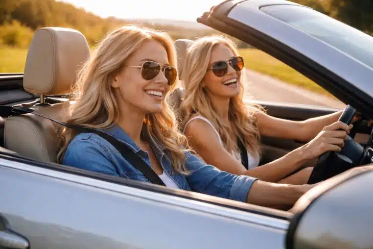 blague blondes voiture