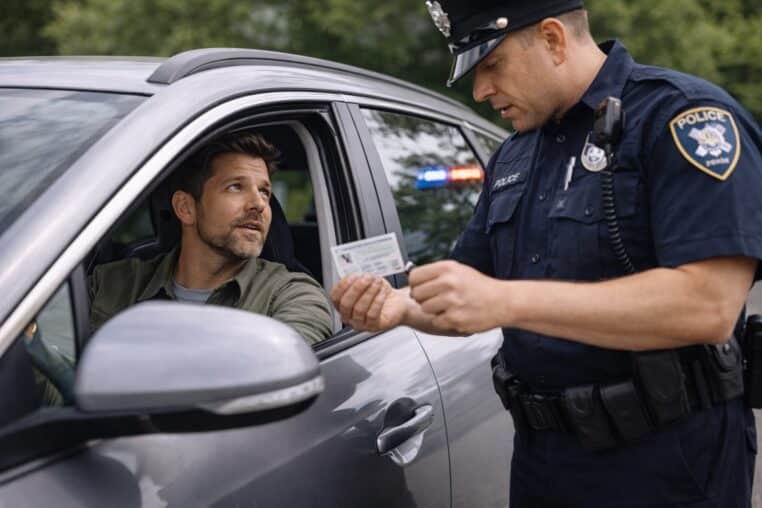 blague policier voiture