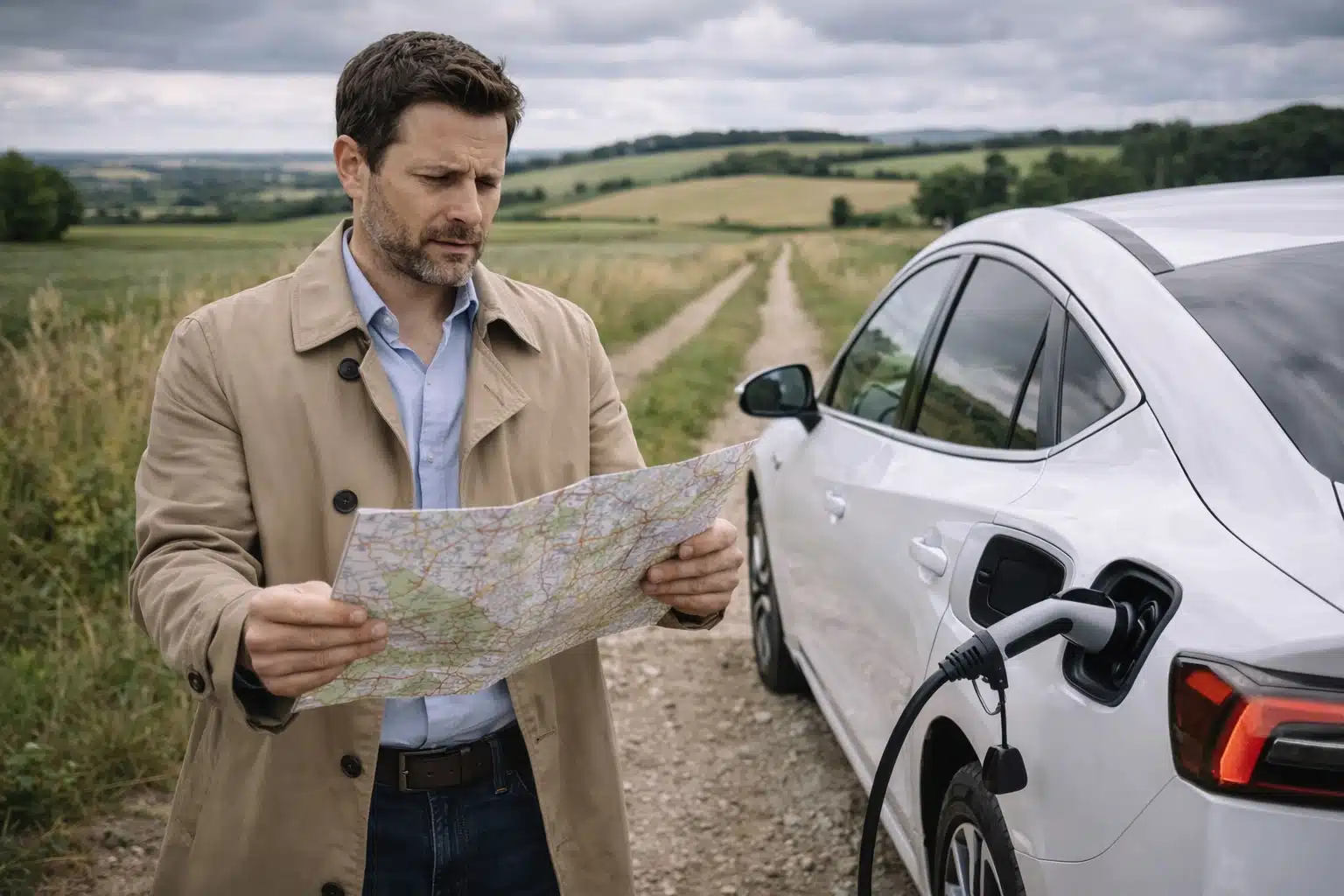 blague voiture electrique