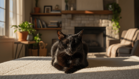 Ce chat senior méconnaissable aujourd'hui avait tout perdu : sa transformation laisse les vétérinaires sans voix