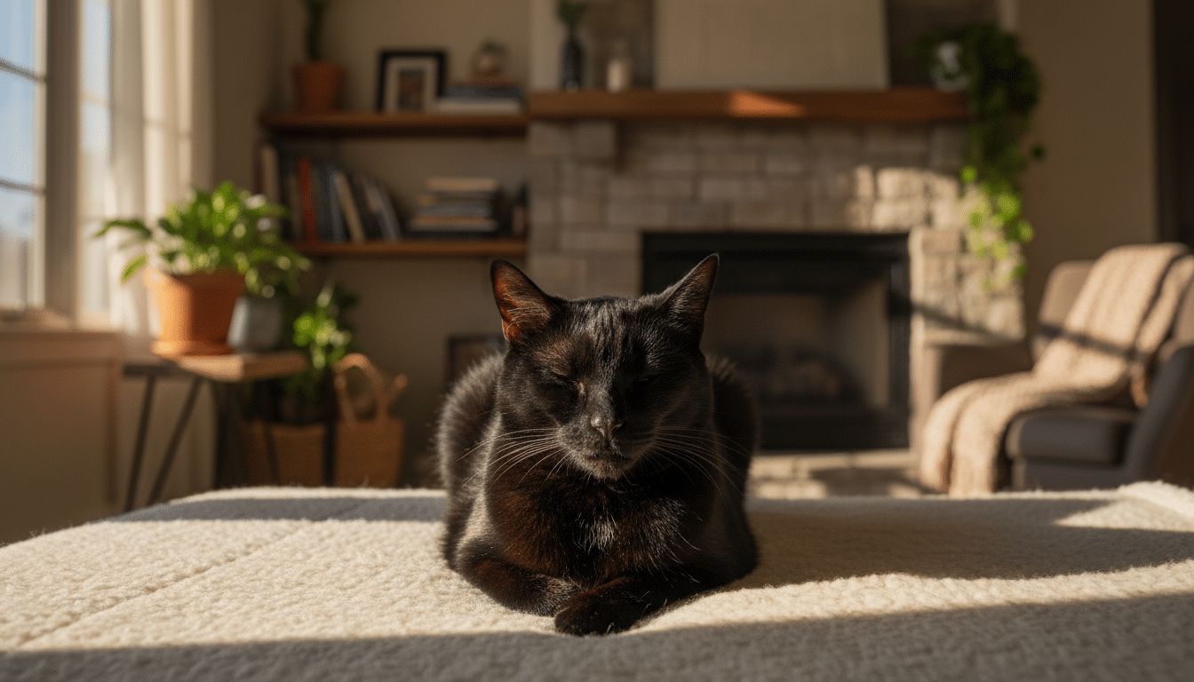 Ce chat senior méconnaissable aujourd'hui avait tout perdu : sa transformation laisse les vétérinaires sans voix