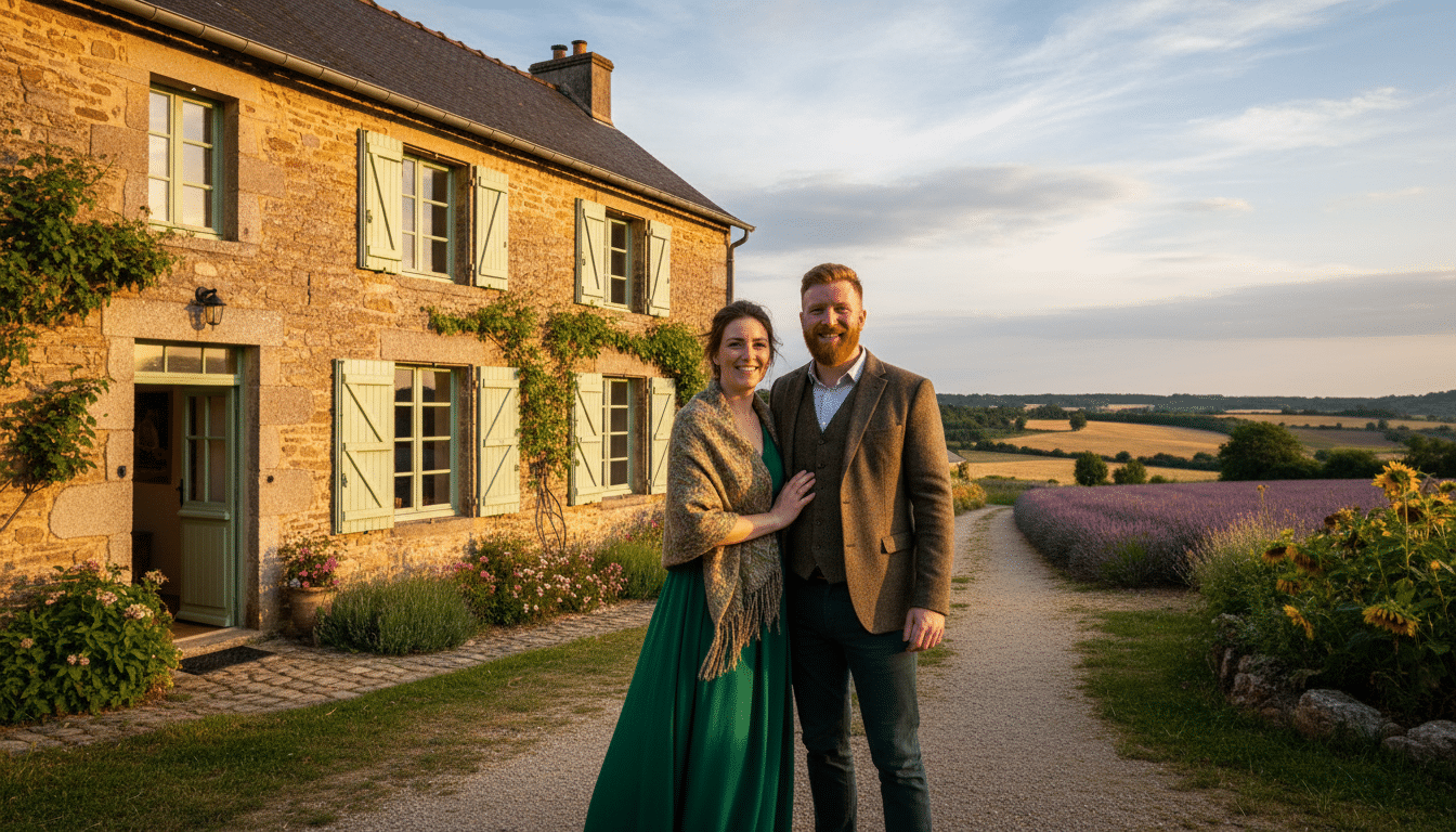 Ce couple d'Irlandais a gagné une maison d'hôtes de 275 m² en Creuse grâce à une émission TV britannique