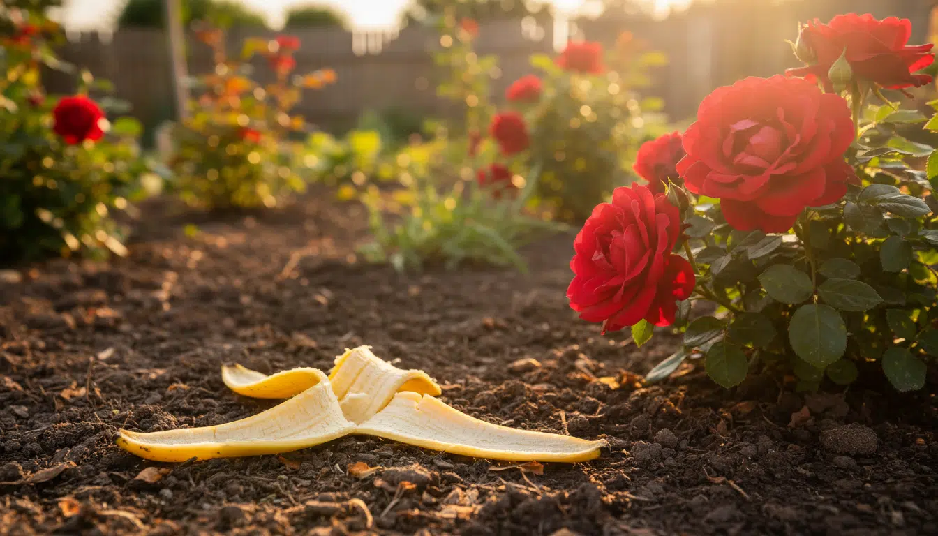 Ce déchet de petit-déjeuner que tout le monde jette fait exploser la floraison des rosiers pendant des mois