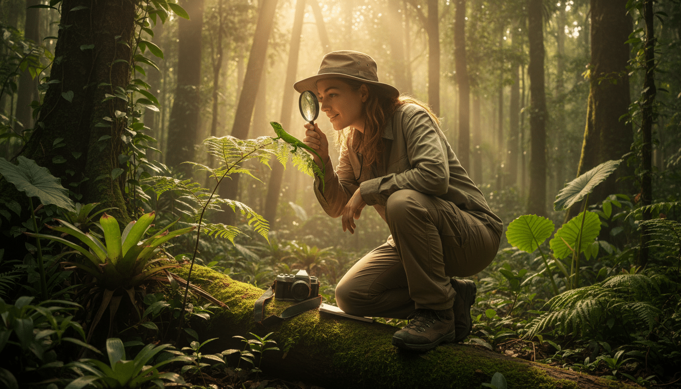 Ce mini-dragon caché à Bornéo intrigue les scientifiques du monde entier